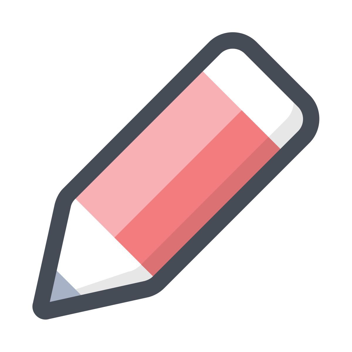 pastel color style 編集 icon