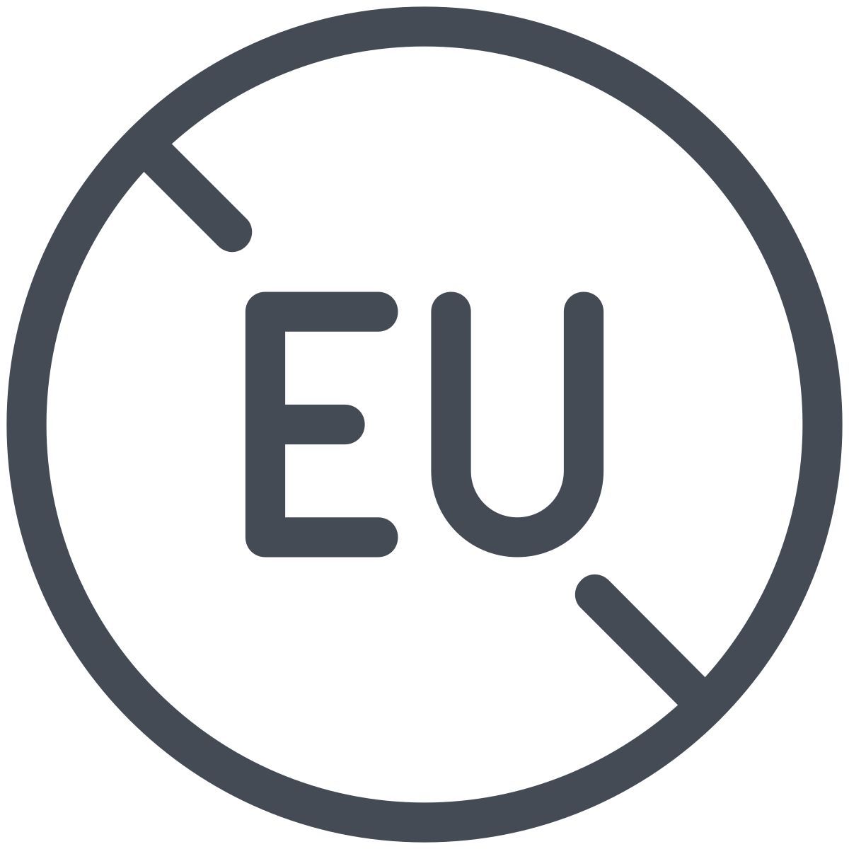 pastel color style 유럽 봉쇄 icon