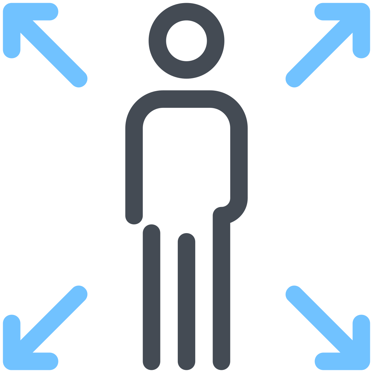 pastel color style expand influence icon