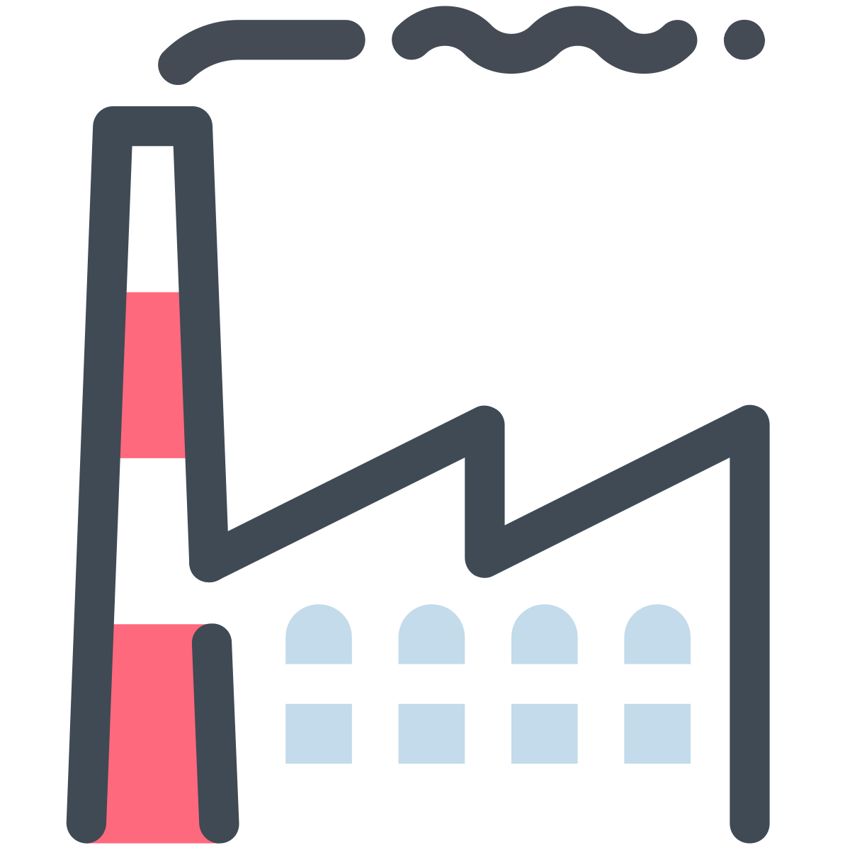 pastel color style factory 1 icon