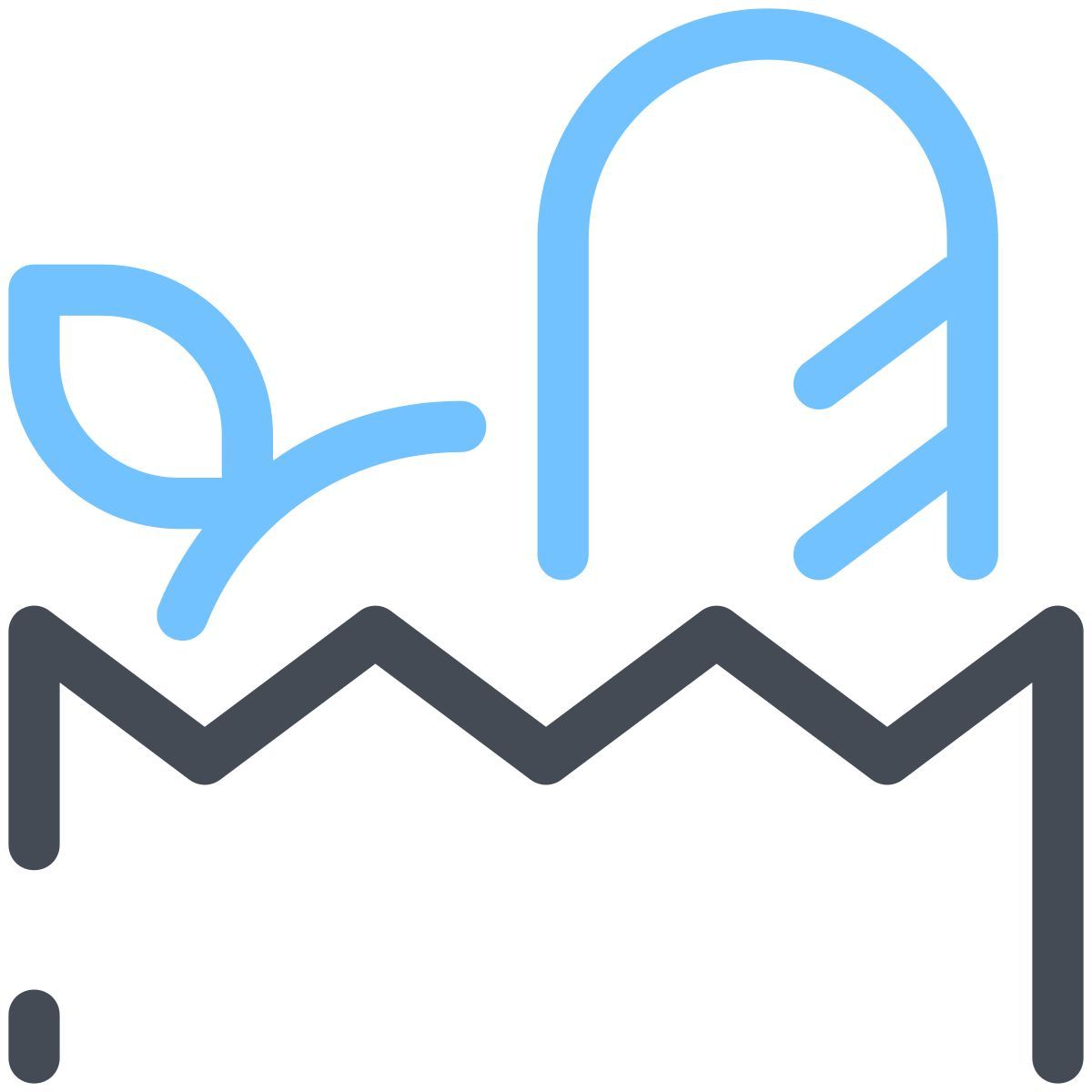 pastel color style hamper icon