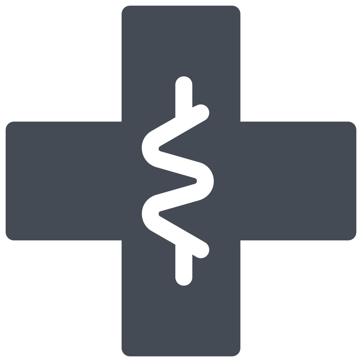 pastel color style 醫院 icon