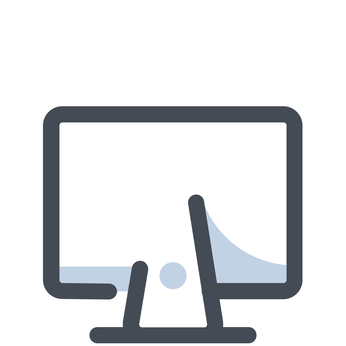 pastel color style imac icon