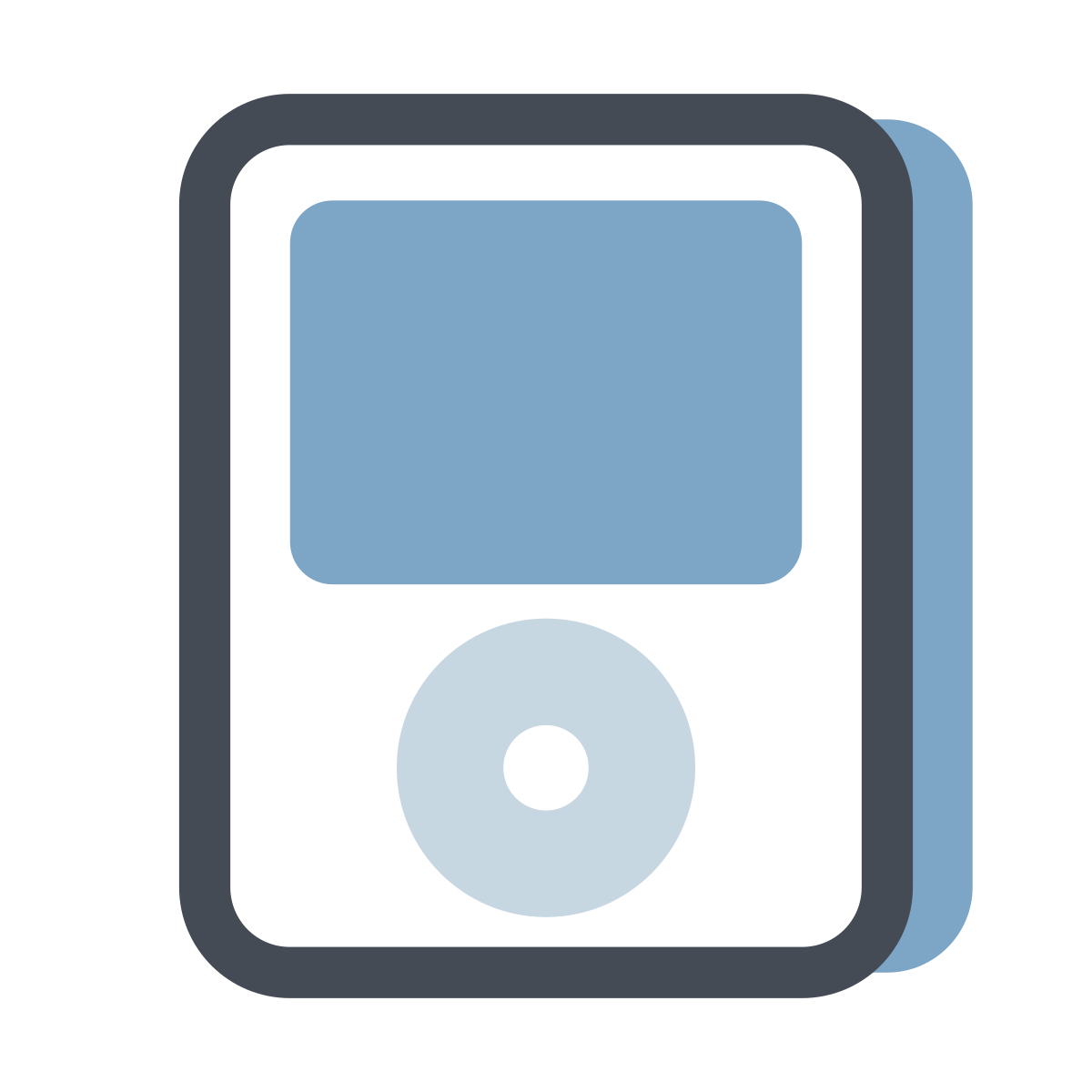 pastel color style ipod old icon