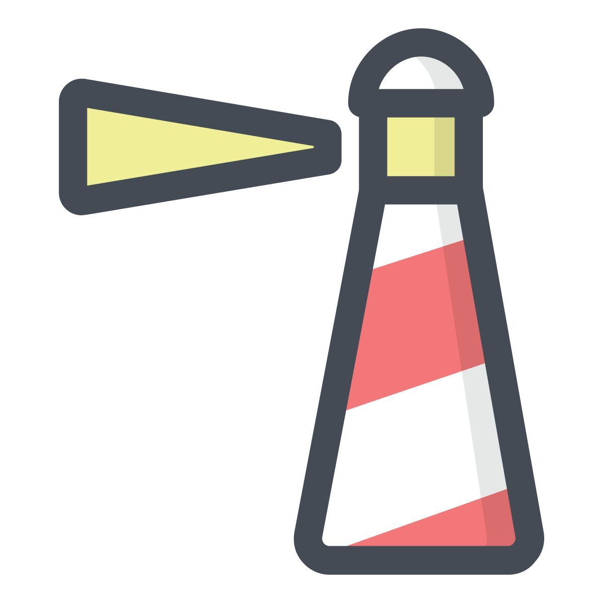 pastel color style 灯塔 icon