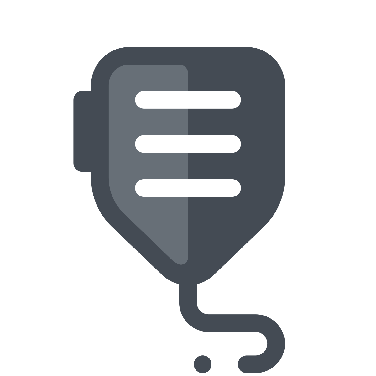 pastel color style marine radio icon