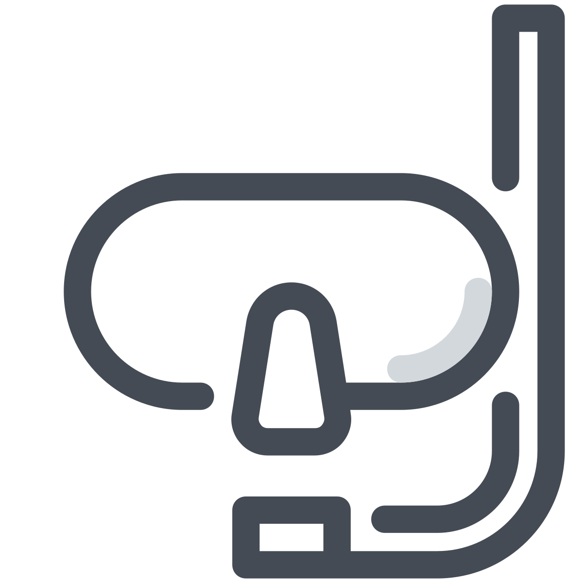 pastel color style mask snorkel  v2 icon