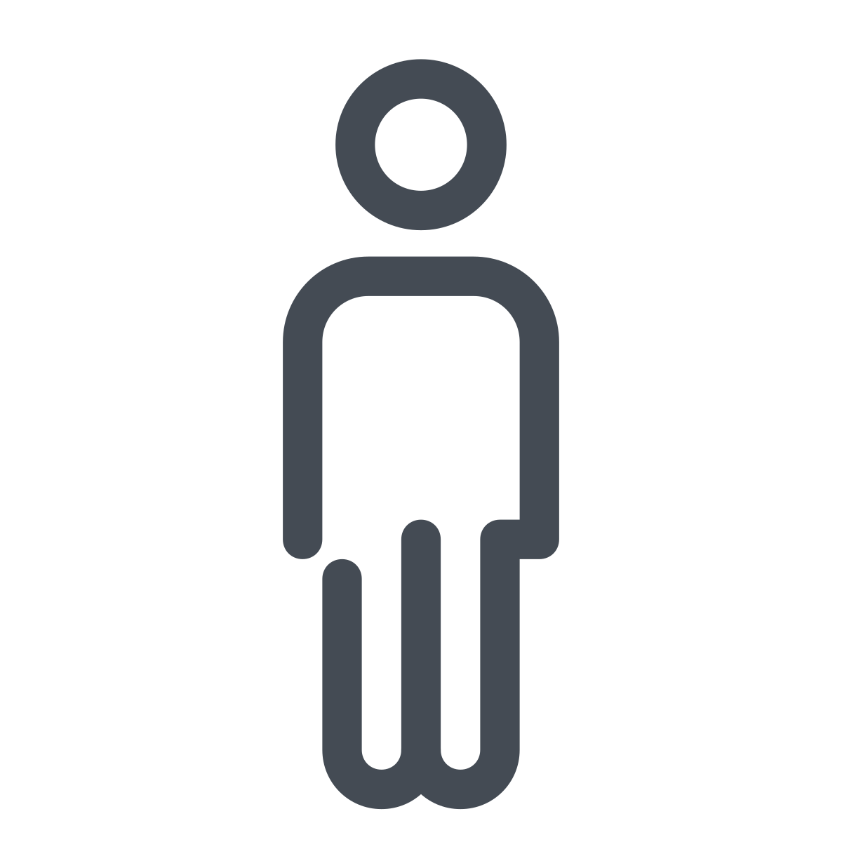 pastel color style men age group 4 icon
