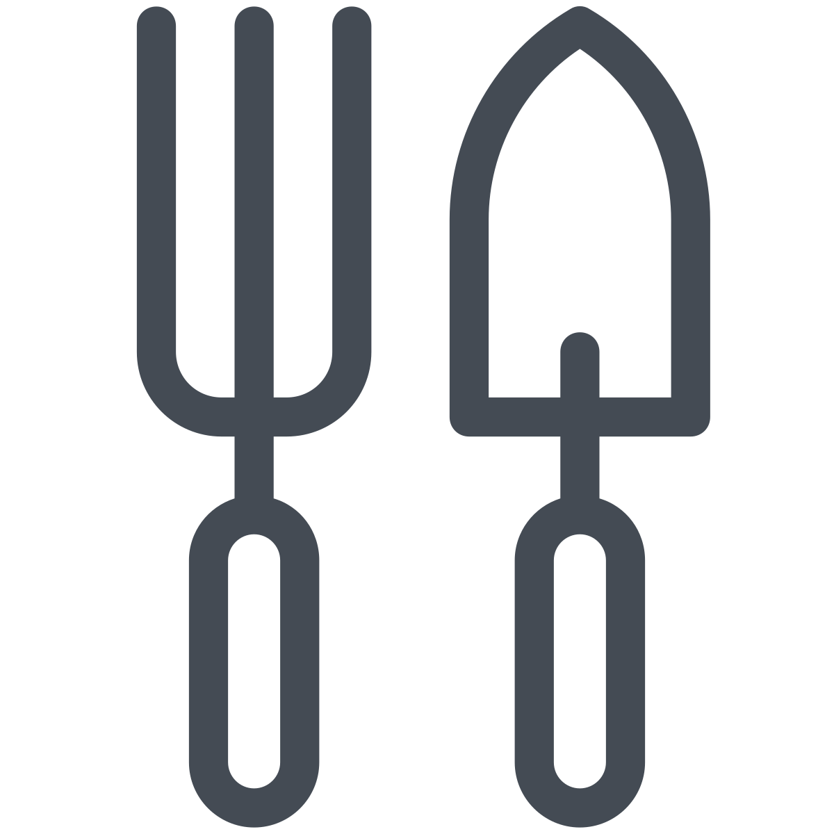 pastel color style n gardening tools  v2 icon