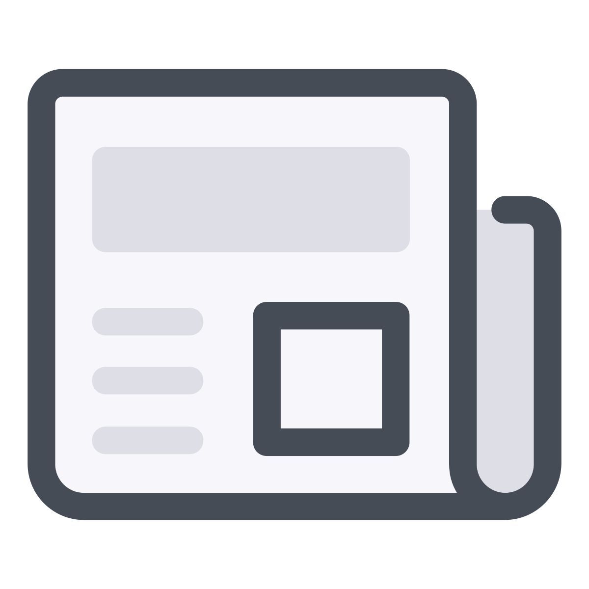 pastel color style nouvelles icon