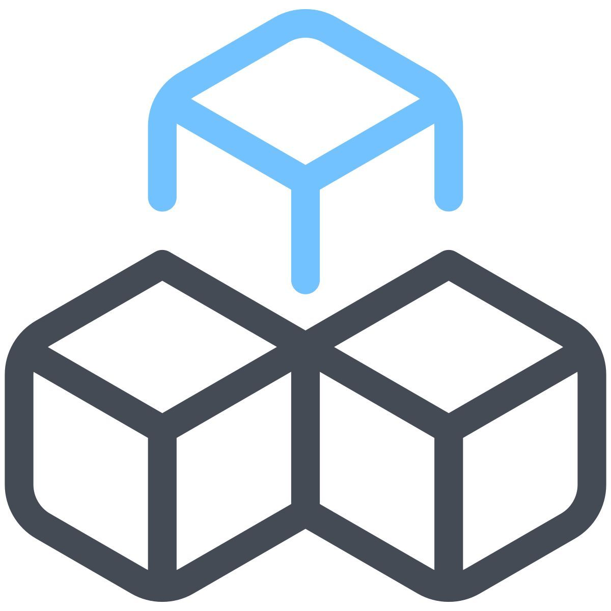 pastel color style nft 수집 icon