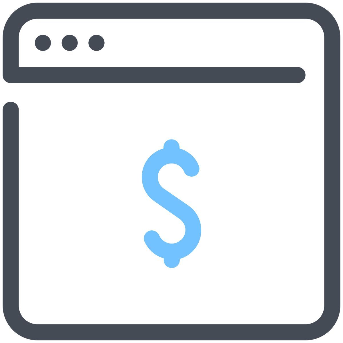 pastel color style pagamento online icon