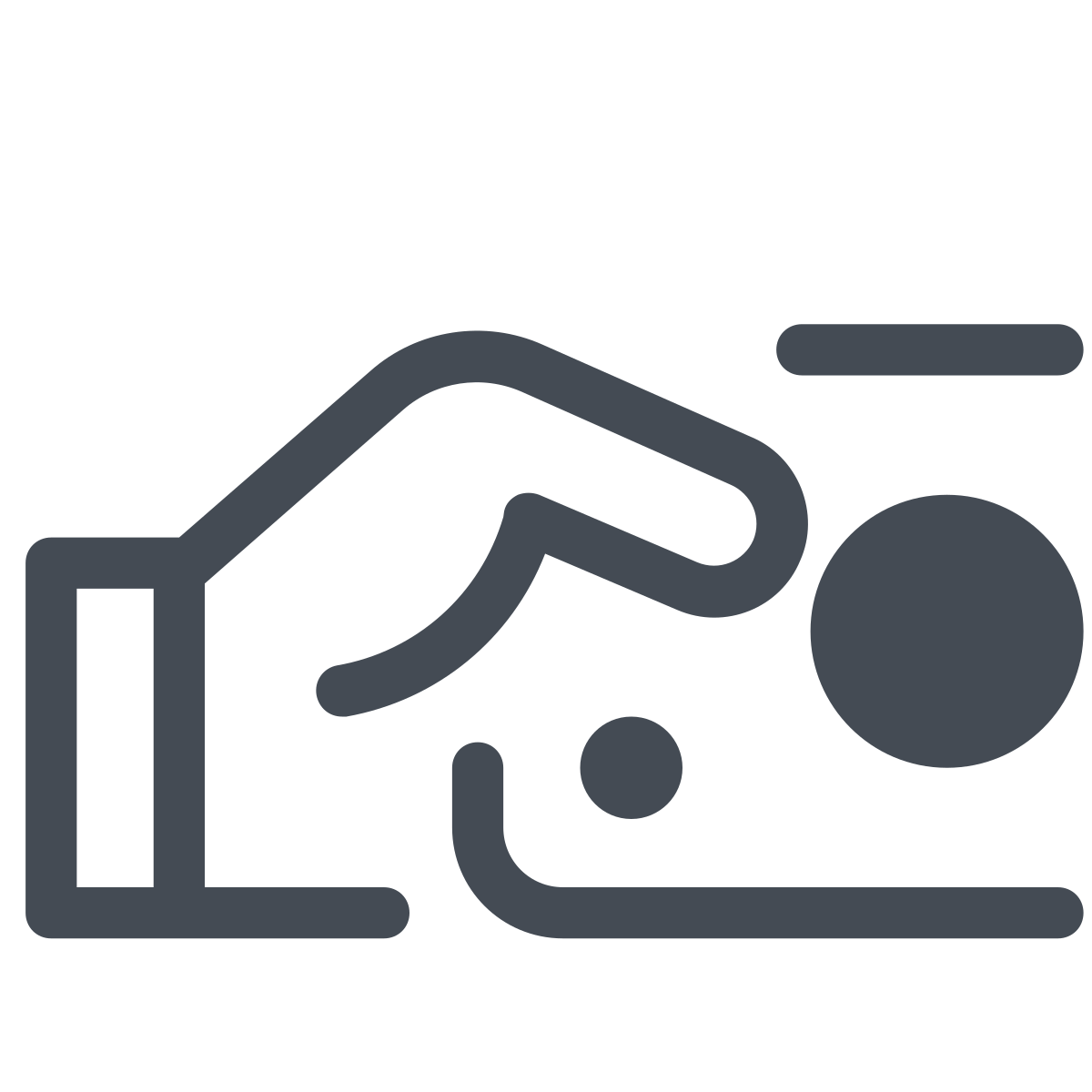 pastel color style pay icon