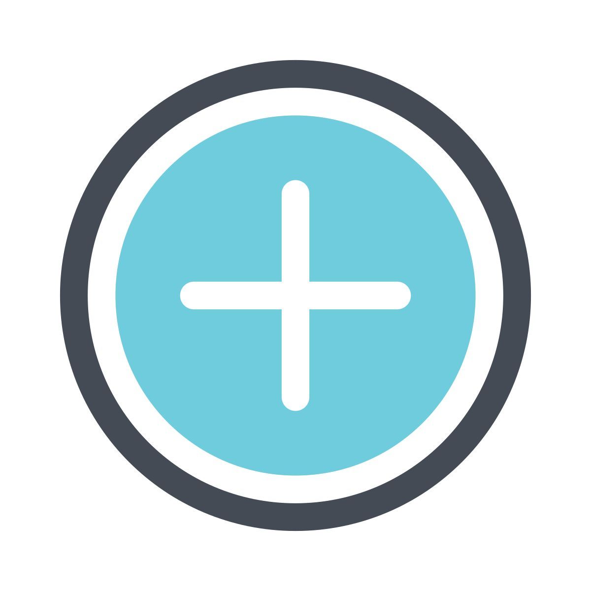 pastel color style 加 icon