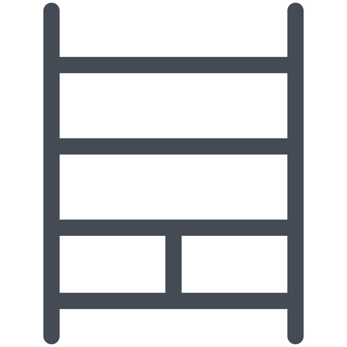 pastel color style 선반 icon