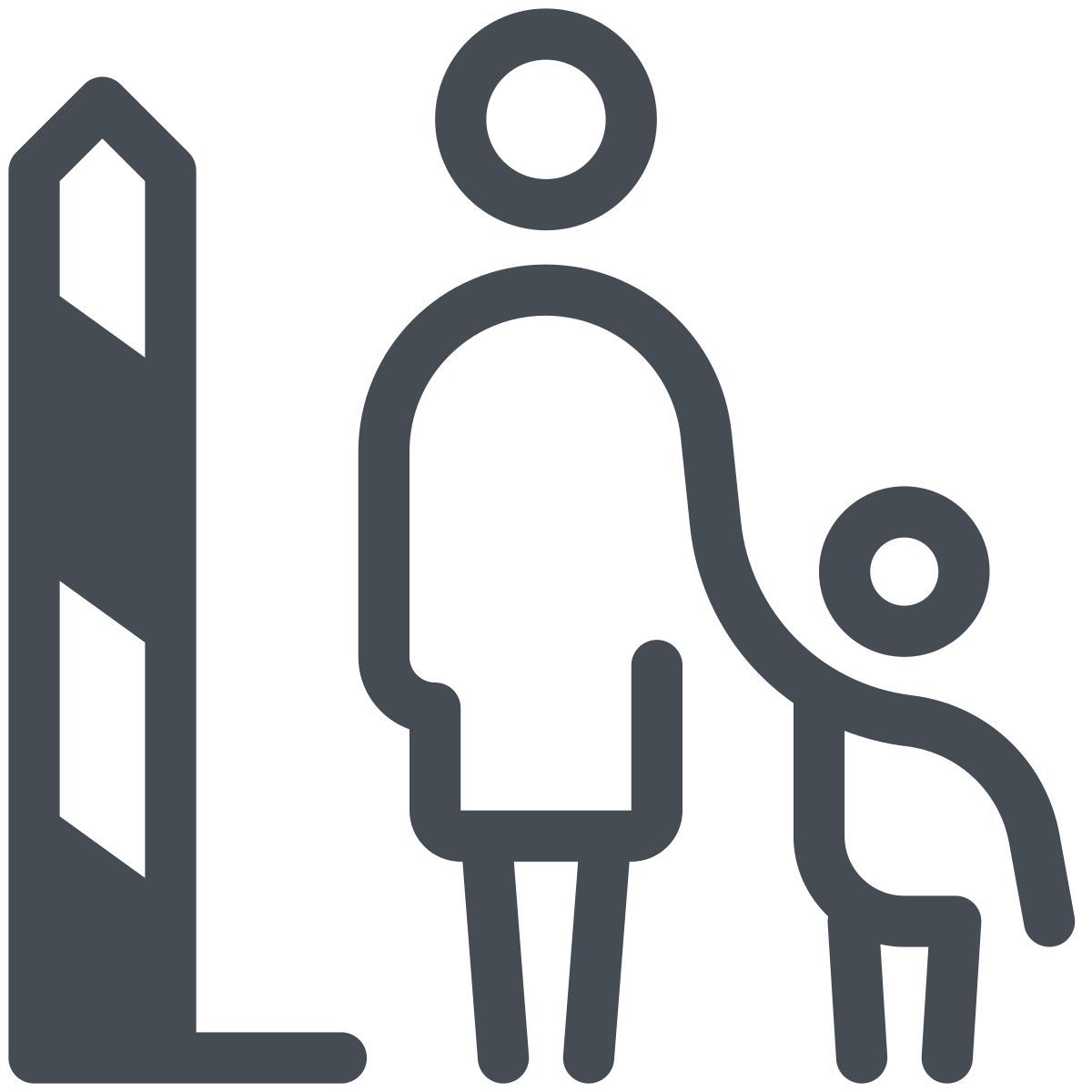 pastel color style refugiados icon