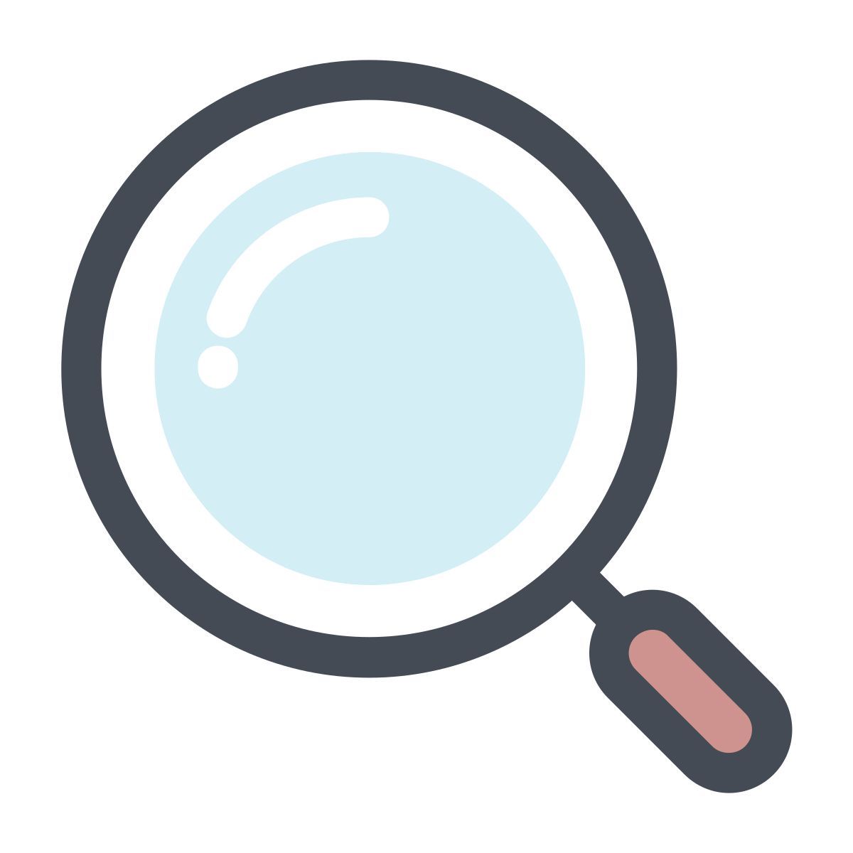 pastel color style 搜索 icon