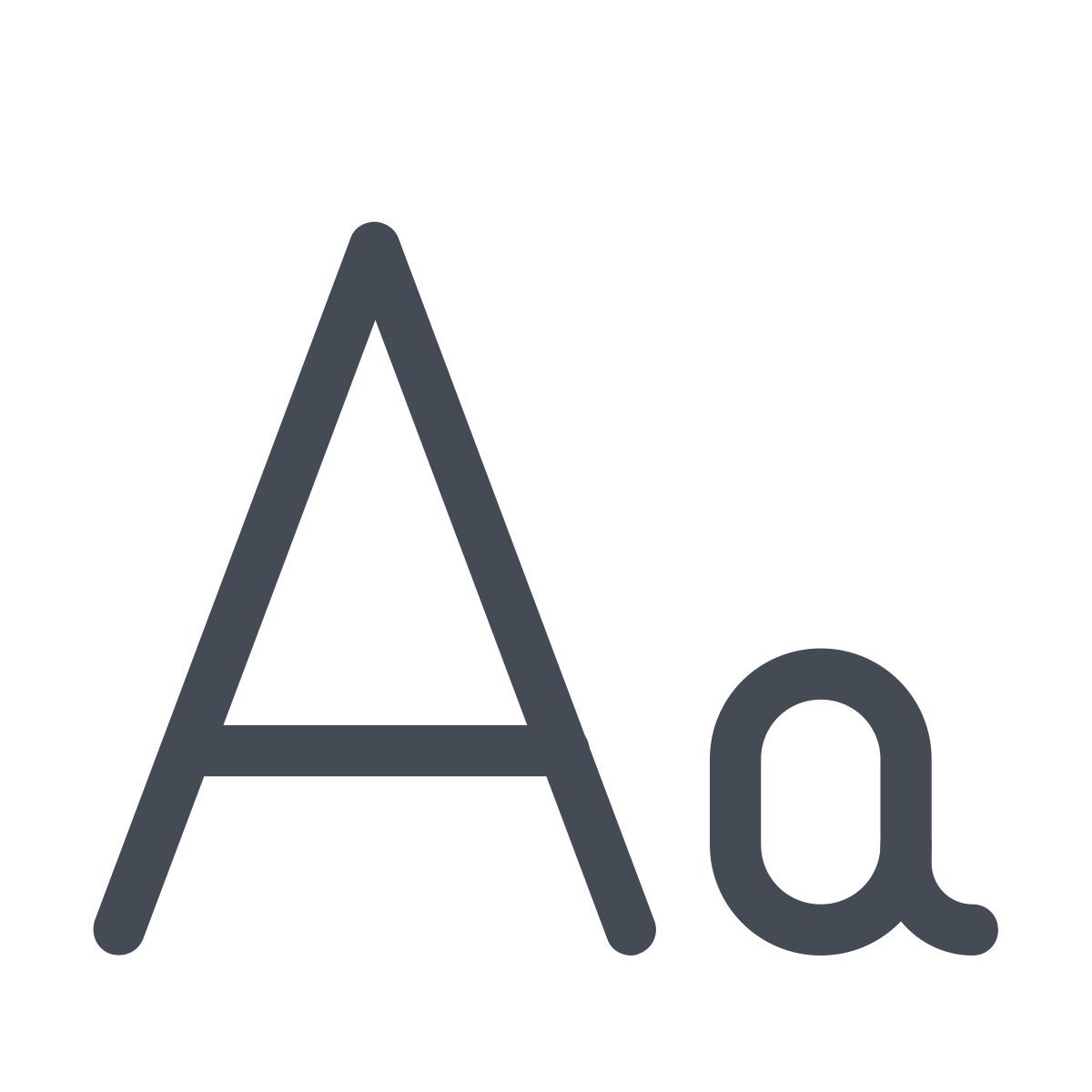 pastel color style font size icon