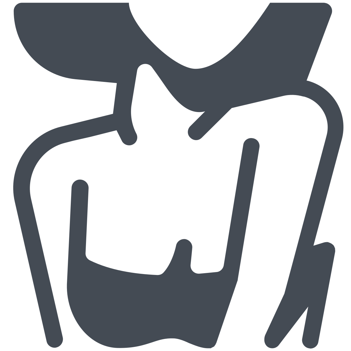 pastel color style sexy woman icon
