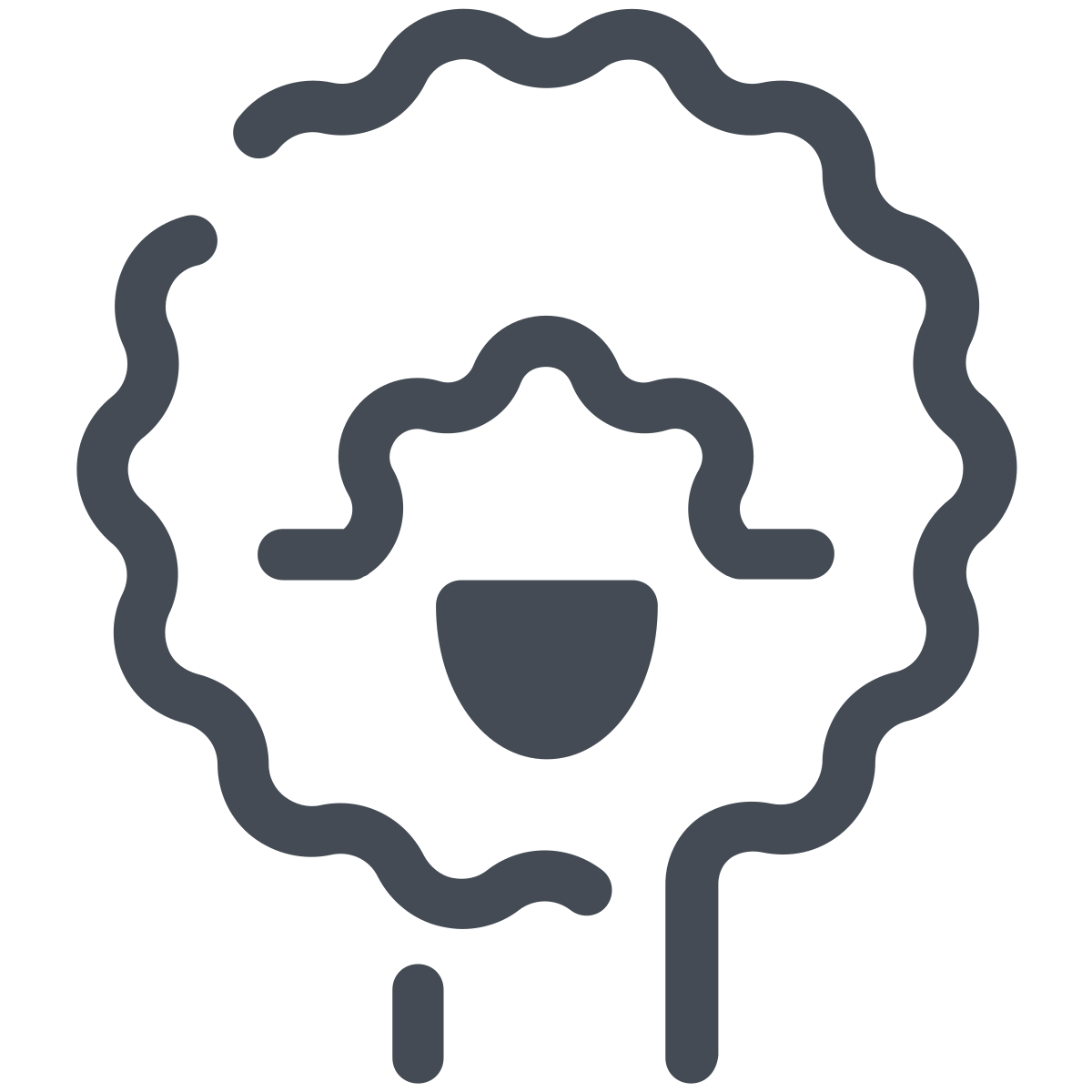pastel color style sheep2 icon