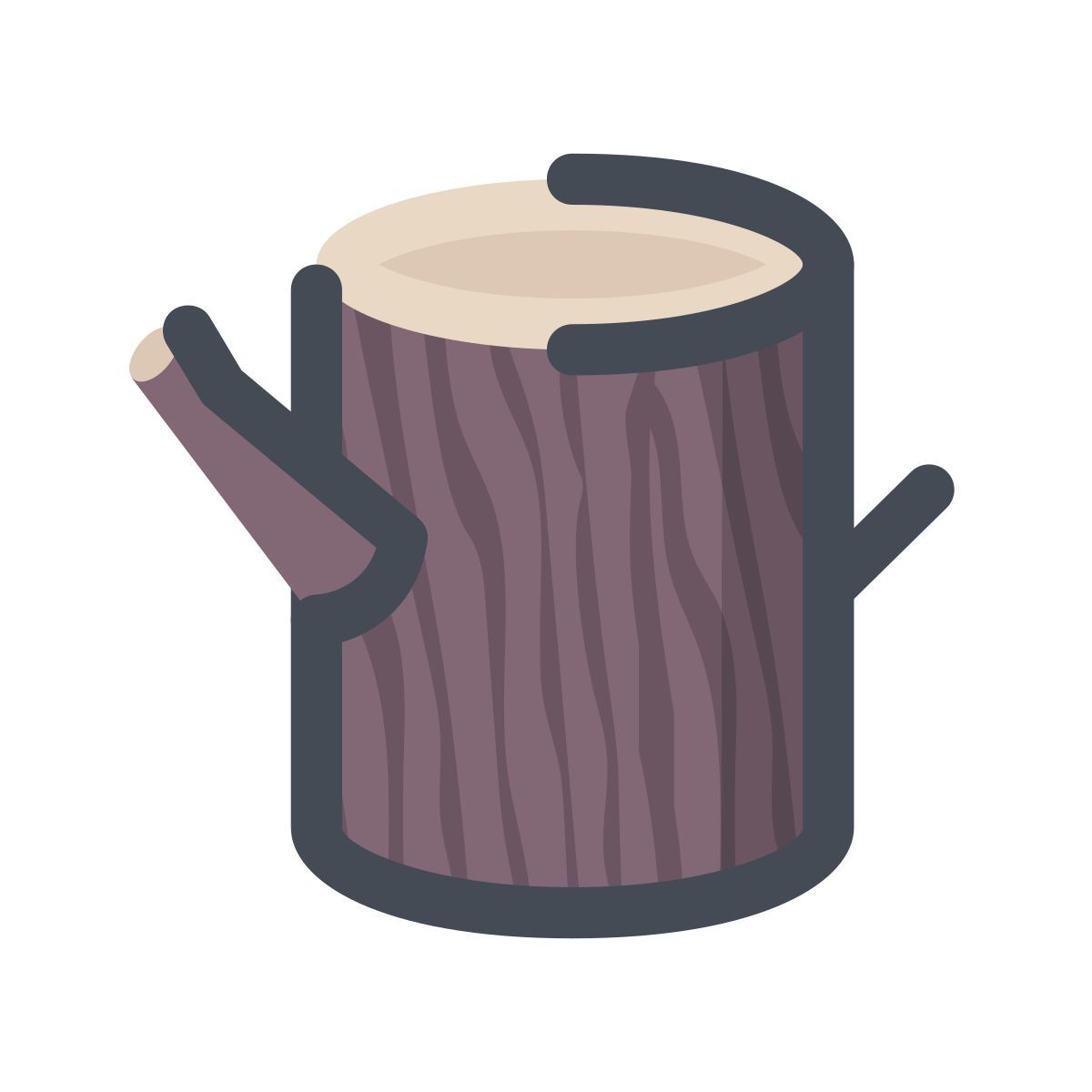 pastel color style toco icon