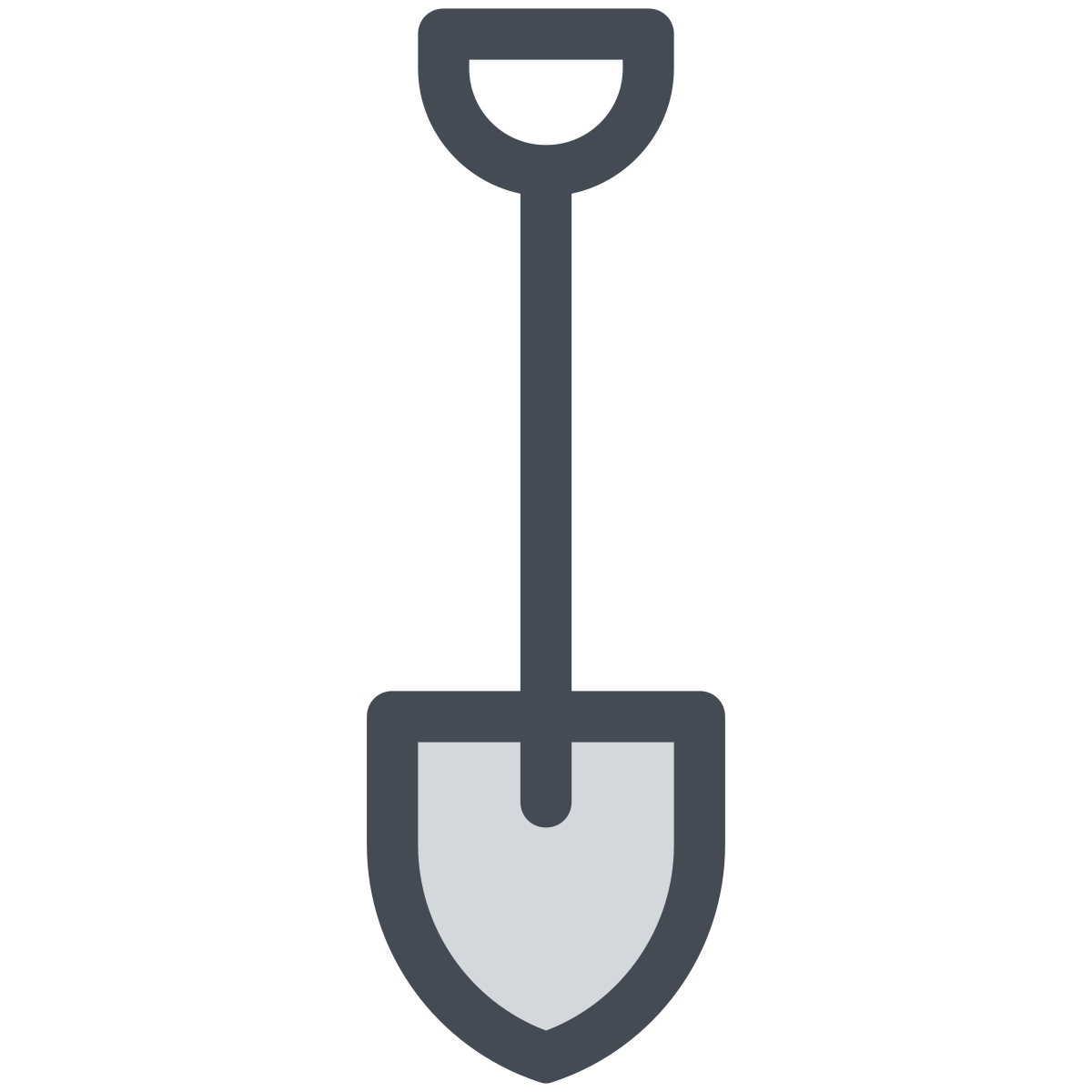 pastel color style spade  v3 icon