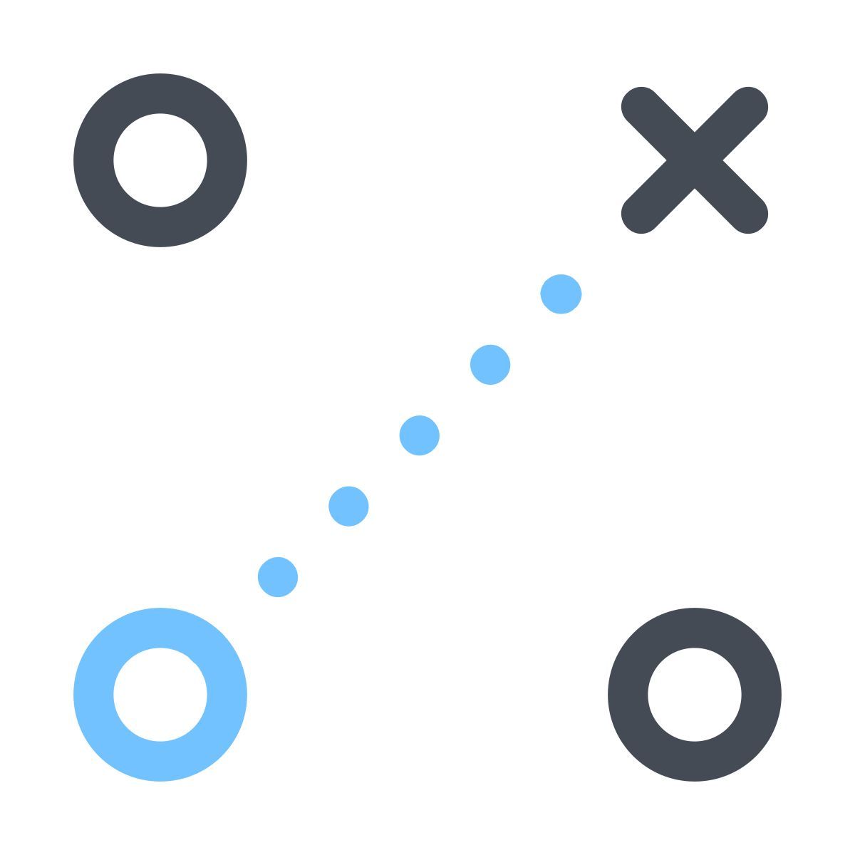 pastel color style lavagna stategica icon