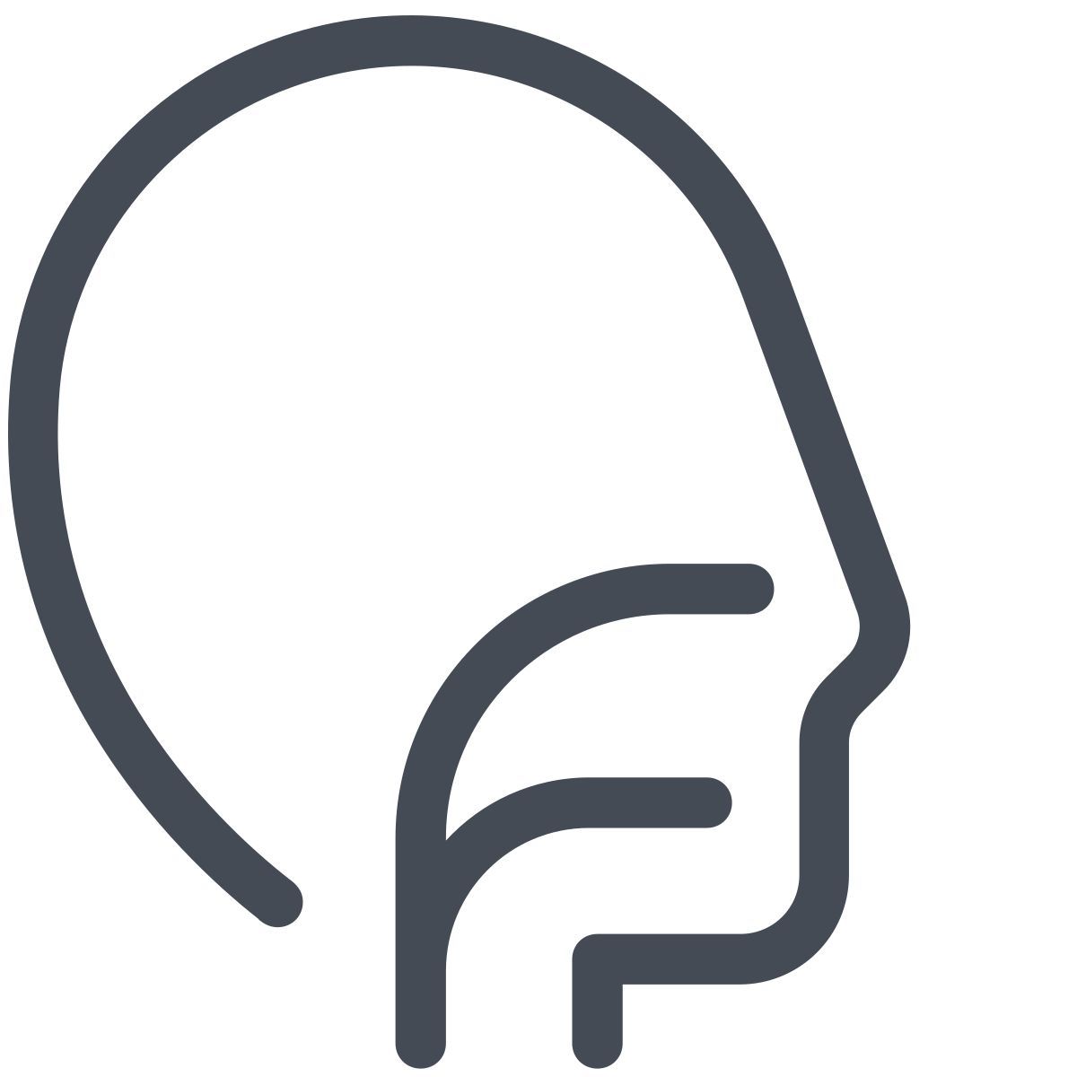 pastel color style garganta icon