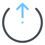 Logout Rounded Up icon