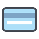 Bank Karte Rückseite icon