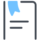 Bookmarked Document icon