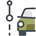 Car Current Stop icon