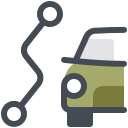 Car Route icon
