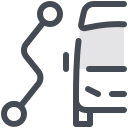 City Bus Route icon