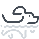 Dog Swim icon