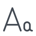 Typography icon