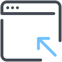 Öffnen im Browser icon