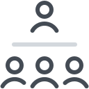 Podium avec audience icon