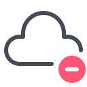 remove from-cloud icon
