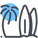 Surf And Palm icon