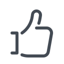 thumb up--v1 icon