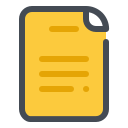 Yellow File icon