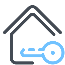 House Icons In Pastel Style For Graphic Design And User Interfaces