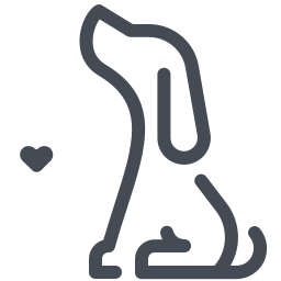 Dog Heart Icons Free Download Png And Svg