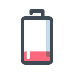empty battery icon