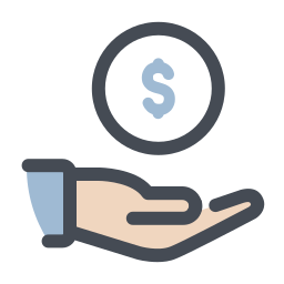 Hand Receiving Money Icons Free Download Png And Svg