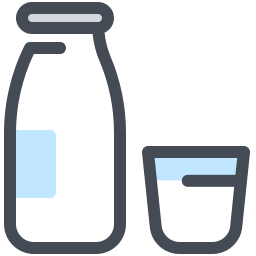 milk bottle icon