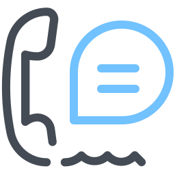 Pastel Blue Phone Logo