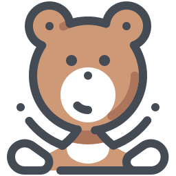 teddy bear icon