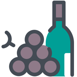 wine and-grapes icon